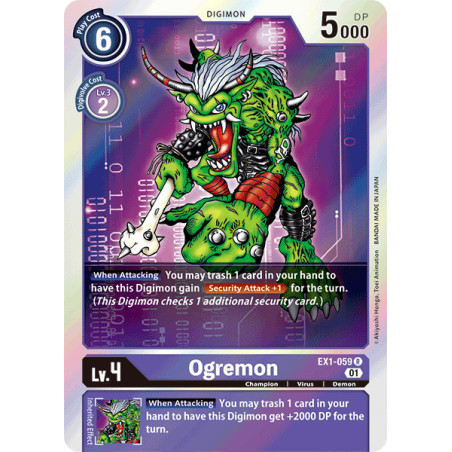 Digimon_TCG_EX1-059_Ogremon_Rare_Classic_Collection_Card_Game