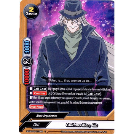 buddyfight-tcg-card-s-ub-c01-0039-foil-u-cautious-man-gin-detective-conan-a-k-a-case-closed