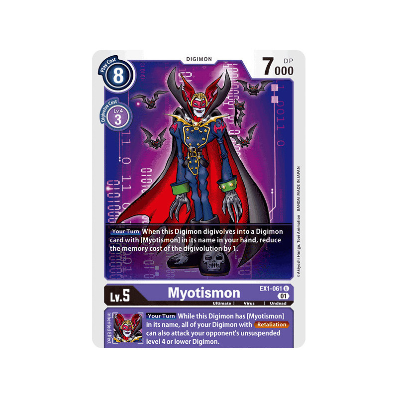 Digimon_TCG_EX1-061_Myotismon_Rare_Classic_Collection_Card_Game