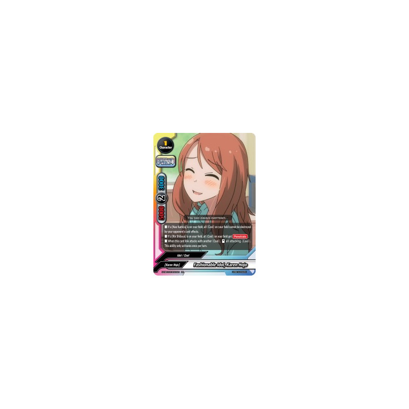 buddyfight-tcg-card-s-ub-c03-0022en-rr-fashionable-idol-karen-hojo-the-idolm-ster-cinderella-girls-theater