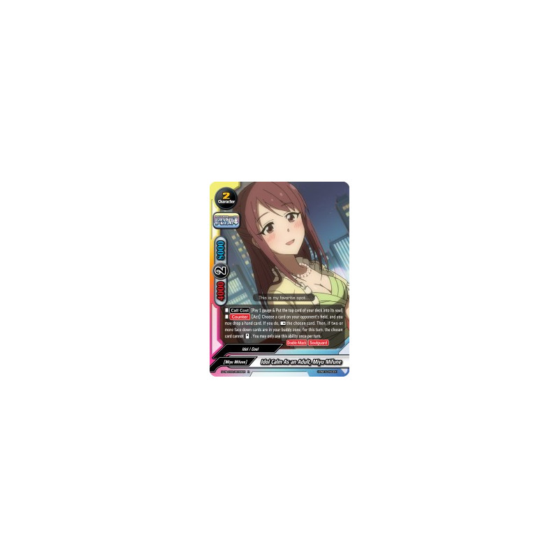 buddyfight-tcg-card-s-ub-c03-0038en-r-idol-calm-as-an-adult-miyu-mifune-the-idolm-ster-cinderella-girls-theater