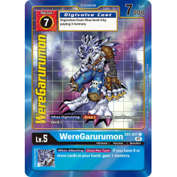 Digimon_TCG_EX1-017_AA_WereGarurumon_Alternative_Art_Classic_Collection_Card_Game