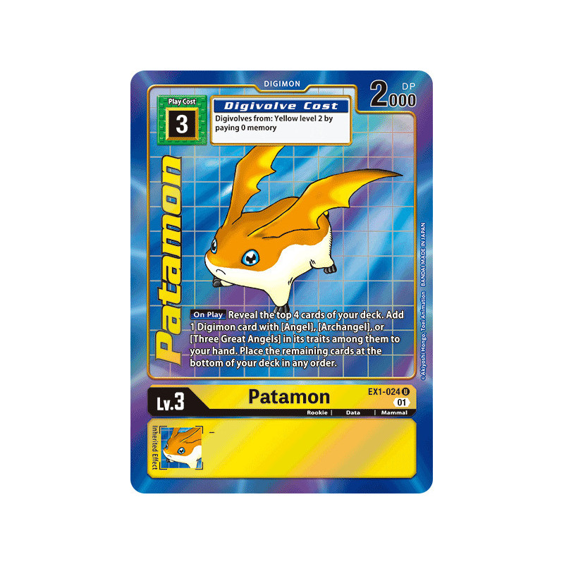 Digimon_TCG_EX1-024_AA_Patamon_Alternative_Art_Classic_Collection_Card_Game
