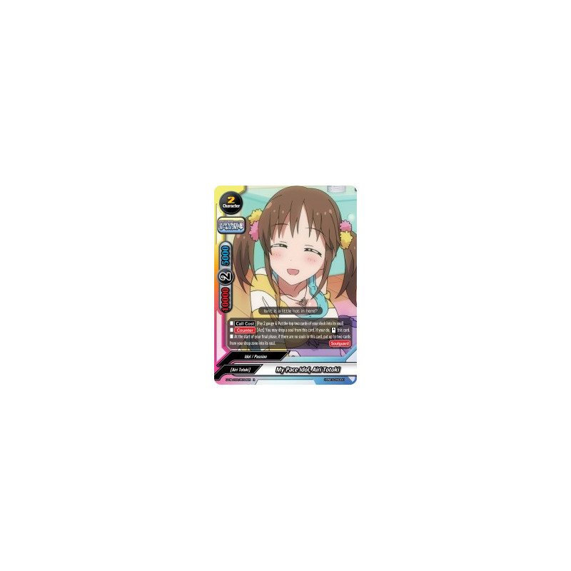 buddyfight-tcg-card-foil-s-ub-c03-0034en-foil-r-my-pace-idol-airi-totoki-the-idolm-ster-cinderella-girls-theater