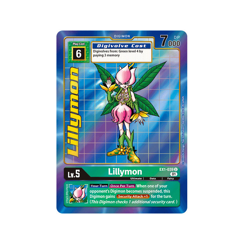 Digimon_TCG_EX1-039_AA_Lillymon_Alternative_Art_Classic_Collection_Card_Game