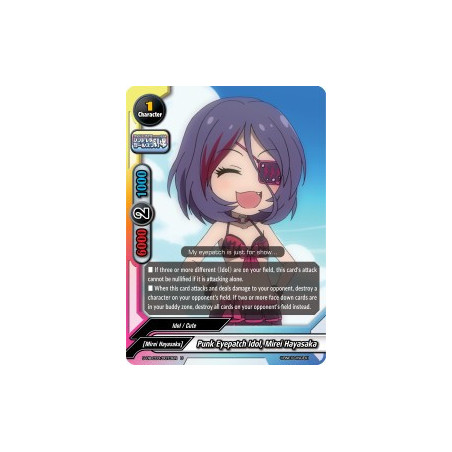buddyfight-tcg-card-foil-s-ub-c03-0073en-foil-u-punk-eyepatch-idol-mirei-hayasaka-the-idolm-ster-cinderella-girls-theater