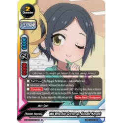 buddyfight-tcg-card-foil-s-ub-c03-0074en-foil-u-idol-who-acts-grown-up-kanade-hayami-the-idolm-ster-cinderella-girls-theater