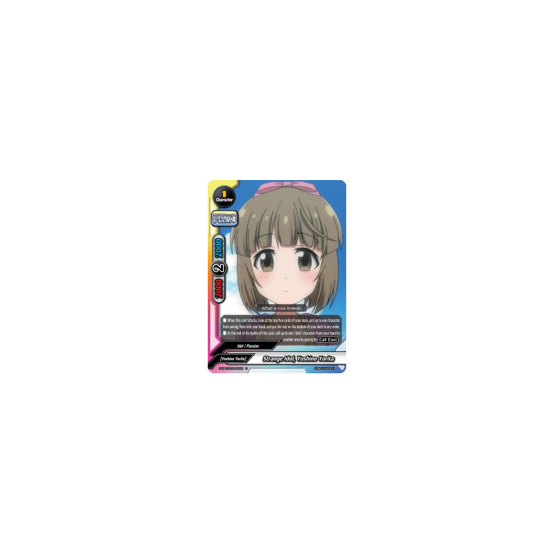 buddyfight-tcg-card-foil-s-ub-c03-0087en-foil-u-strange-idol-yoshino-yorita-the-idolm-ster-cinderella-girls-theater