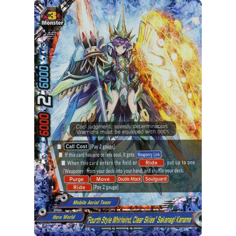 buddyfight-tcg-card-s-ub01-0009en-rr-fourth-style-whirlwind-clear-skies-sakanagi-kaname-superhero-wars-advent-of-cosmoman
