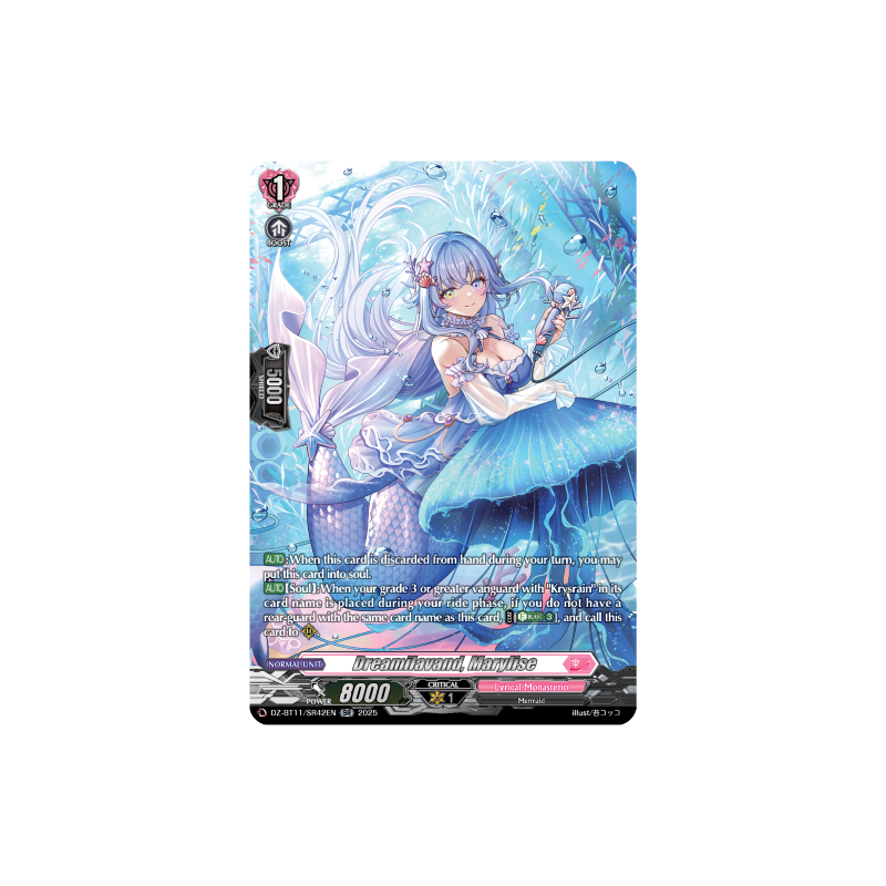 Vanguard_TCG_card_DZ-BT11_SR42EN_SR_Dreamilavand_Marylise_Symphony_of_Might_Bloom