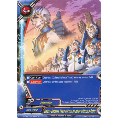 buddyfight-tcg-card-foil-s-ub01-0030en-foil-r-galaxy-defense-team-will-not-go-down-without-a-fight-superhero-wars-advent-of-cosm