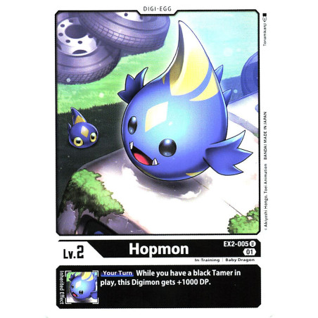 Digimon_TCG_EX2-005_Hopmon_Uncommon_Digital_Hazard_Card_Game