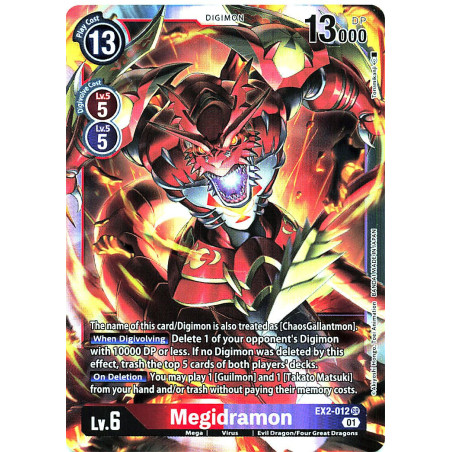 Digimon_TCG_EX2-012_Megidramon_Super_Rare_Digital_Hazard_Card_Game