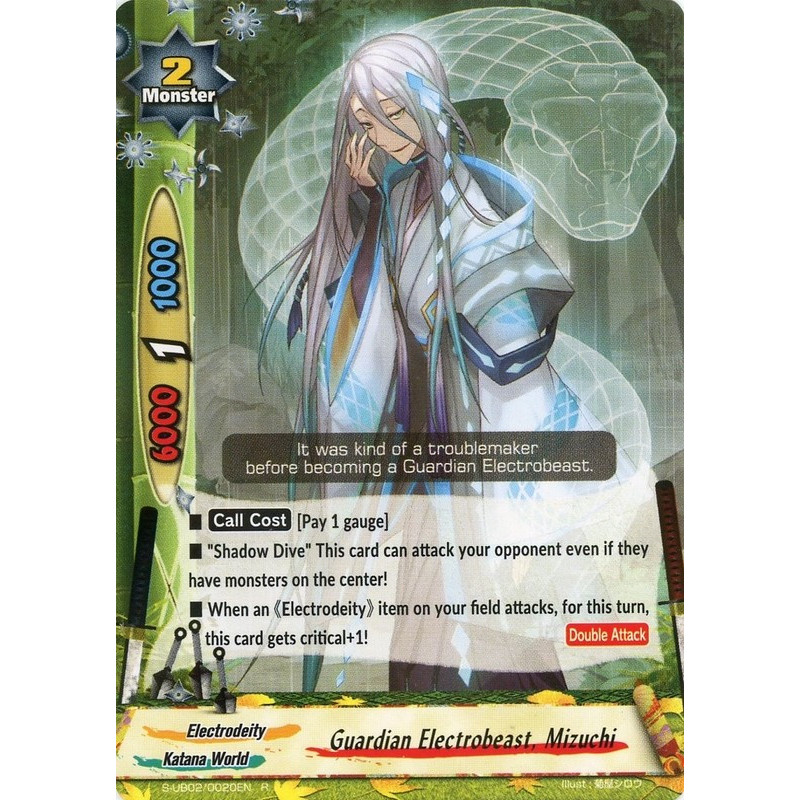 buddyfight-tcg-card-foil-s-ub02-0020en-foil-r-guardian-electrobeast-mizuchi-miracle-fighters-miko-mel