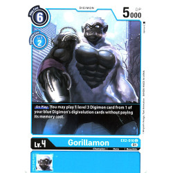 Digimon_TCG_EX2-016_Gorillamon_Common_Digital_Hazard_Card_Game