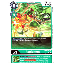 Digimon_TCG_EX2-027_Rapidmon_Uncommon_Digital_Hazard_Card_Game