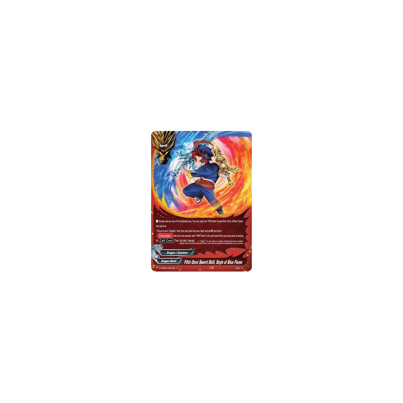 buddyfight-tcg-card-foil-s-ub05-0041en-foil-u-fifth-omni-sword-skill-style-of-blue-flame-super-buddy-wars-ex