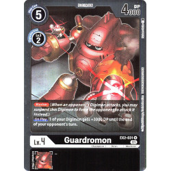 Digimon_TCG_EX2-031_Guardromon_Rare_Digital_Hazard_Card_Game