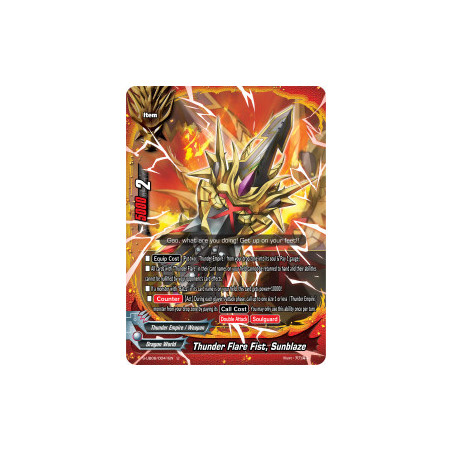 buddyfight-tcg-card-foil-s-ub06-0041en-foil-u-thunder-flare-fist-sunblaze-beyond-the-ages