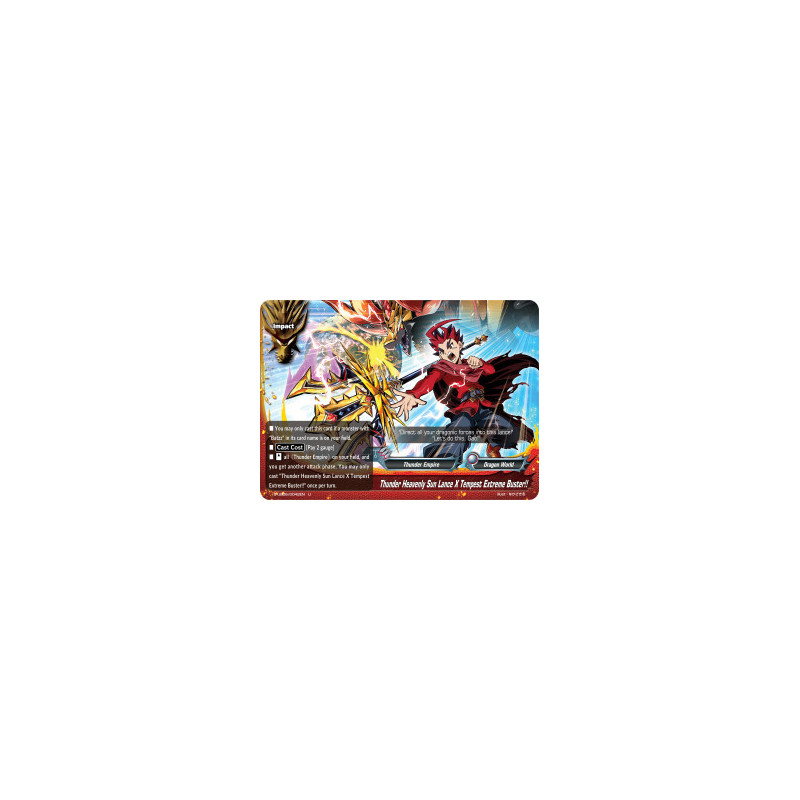 buddyfight-tcg-card-foil-s-ub06-0042en-foil-u-thunder-heavenly-sun-lance-x-tempest-extreme-buster-beyond-the-ages