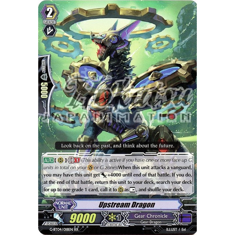 Compra G Bt04 018 En Upstream Dragon Soul Strike Against The Supreme Cardfight Vanguard Hokatsu