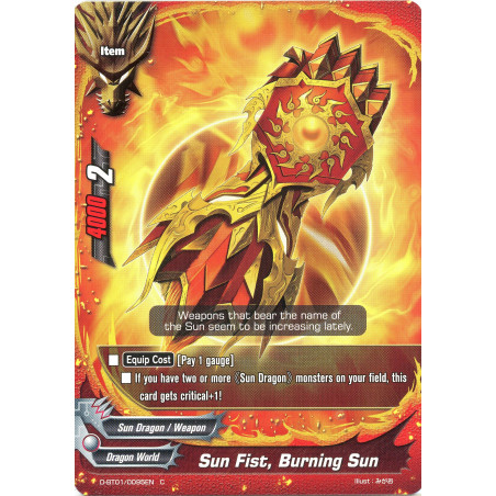 buddyfight-tcg-card-d-bt01-0095en-c-sun-fist-burning-sun-unleash-impact-dragon