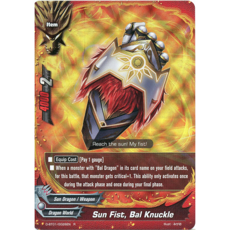 buddyfight-tcg-card-foil-d-bt01-0026en-foil-r-sun-fist-bal-knuckle-unleash-impact-dragon