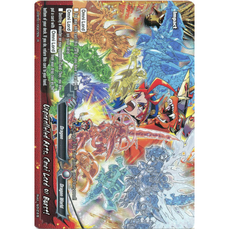 buddyfight-tcg-card-foil-d-bt01-0027en-foil-r-unparalleled-arts-omni-lord-burst-unleash-impact-dragon