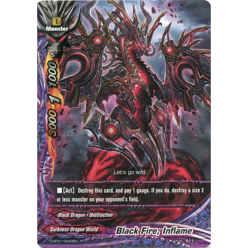 buddyfight-tcg-card-foil-d-bt01-0040en-foil-r-black-fire-inflame-unleash-impact-dragon