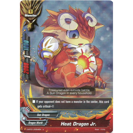 buddyfight-tcg-card-foil-d-bt01-0054en-foil-u-heat-dragon-jr-unleash-impact-dragon