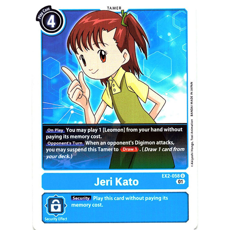Digimon_TCG_EX2-058_Jeri_Kato_Uncommon_Digital_Hazard_Card_Game