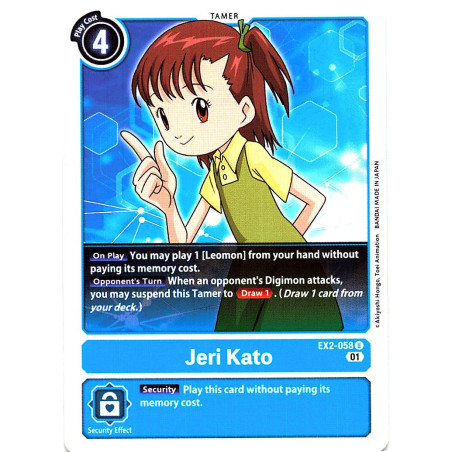 Digimon_TCG_EX2-058_Jeri_Kato_Uncommon_Digital_Hazard_Card_Game