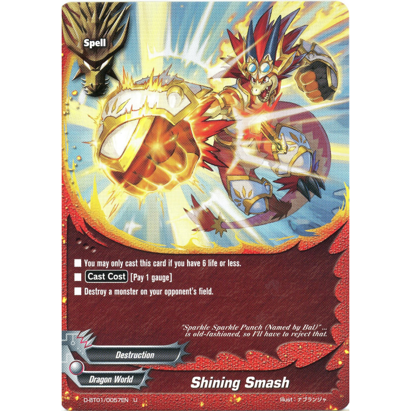 buddyfight-tcg-card-foil-d-bt01-0057en-foil-u-shining-smash-unleash-impact-dragon