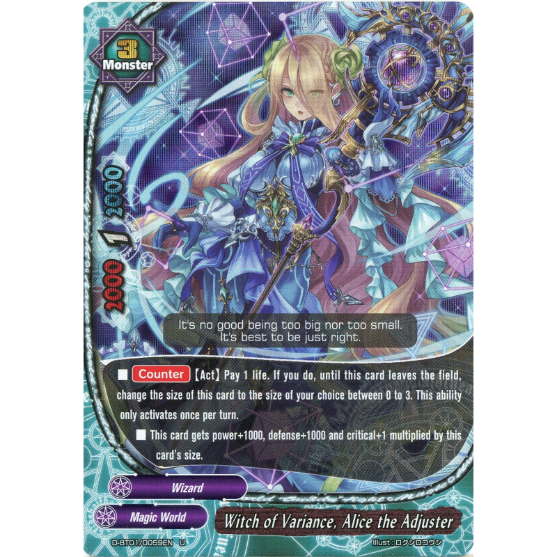 buddyfight-tcg-card-foil-d-bt01-0059en-foil-u-witch-of-variance-alice-the-adjuster-unleash-impact-dragon