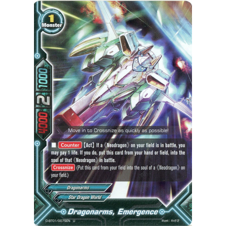 buddyfight-tcg-card-foil-d-bt01-0075en-foil-u-dragonarms-emergence-unleash-impact-dragon