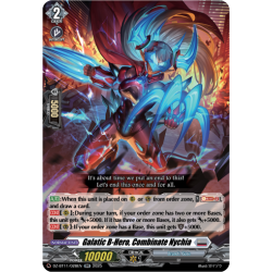 Vanguard_TCG_card_DZ-BT11_028EN_RR_Galatic_B-Hero_Combinate_Nychia_Symphony_of_Might_Bloom