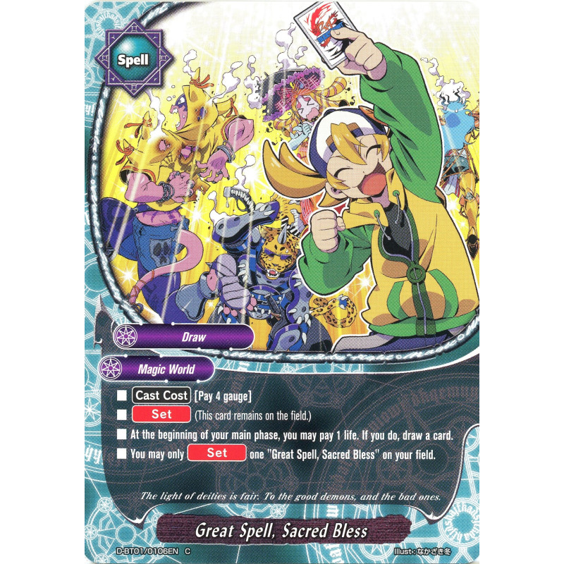 buddyfight-tcg-card-foil-d-bt01-0106en-foil-c-great-spell-sacred-bless-unleash-impact-dragon