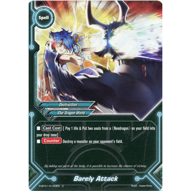 buddyfight-tcg-card-foil-d-bt01-0120en-foil-c-barely-attack-unleash-impact-dragon