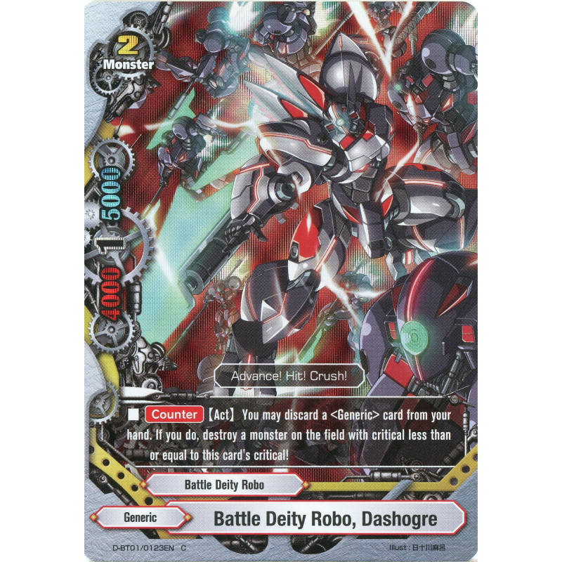 buddyfight-tcg-card-foil-d-bt01-0123en-foil-c-battle-deity-robo-dashogre-unleash-impact-dragon