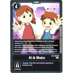 Digimon_TCG_EX2-065_Ai_Mako_Rare_Digital_Hazard_Card_Game