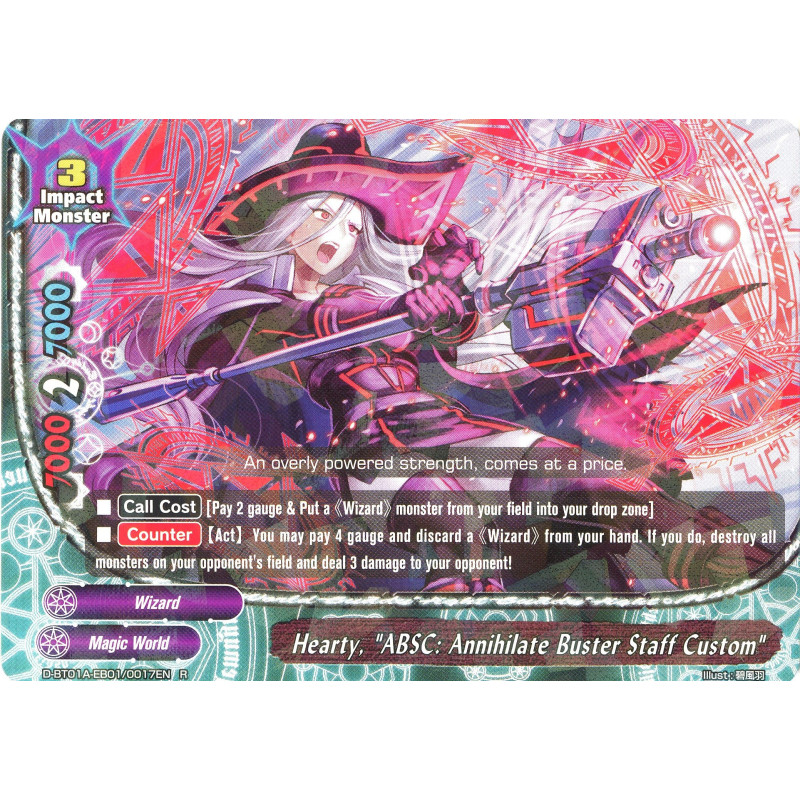 buddyfight-tcg-card-d-bt01a-eb01-0017en-r-hearty-absc-annihilate-buster-staff-custom-buddy-rave