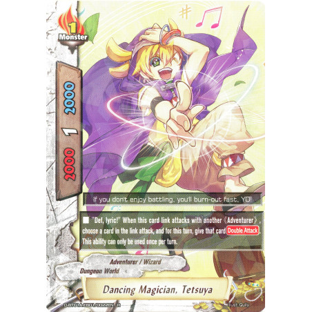 buddyfight-tcg-card-d-bt01a-eb01-0022en-r-dancing-magician-tetsuya-buddy-rave
