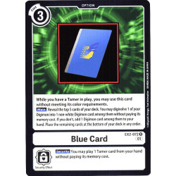 Digimon_TCG_EX2-072_Blue_Card_Rare_Digital_Hazard_Card_Game
