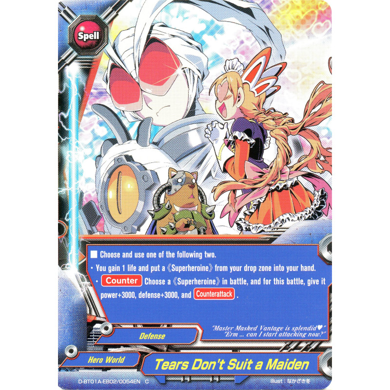 buddyfight-tcg-card-d-bt01a-eb02-0054en-c-tears-don-t-suit-a-maiden-buddy-rave
