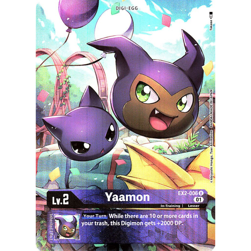 Digimon_TCG_EX2-006_AA_Yaamon_Alternative_Art_Digital_Hazard_Card_Game
