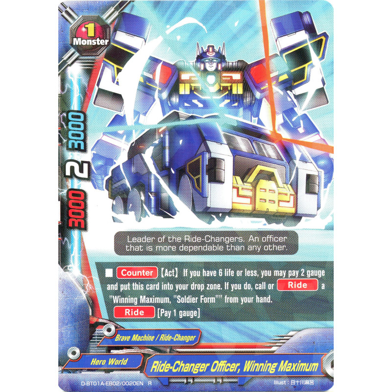 buddyfight-tcg-card-foil-d-bt01a-eb02-0020en-foil-r-ride-changer-officer-winning-maximum-buddy-rave
