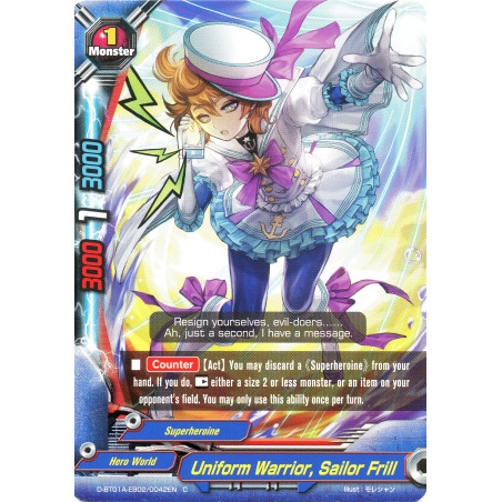 buddyfight-tcg-card-foil-d-bt01a-eb02-0042en-foil-c-uniform-warrior-sailor-frill-buddy-rave