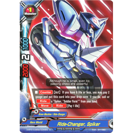 buddyfight-tcg-card-foil-d-bt01a-eb02-0044en-foil-c-ride-changer-spiker-buddy-rave