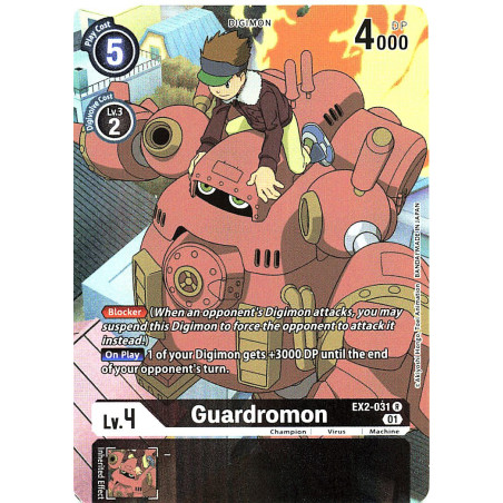 Digimon_TCG_EX2-031_AA_Guardromon_Alternative_Art_Digital_Hazard_Card_Game