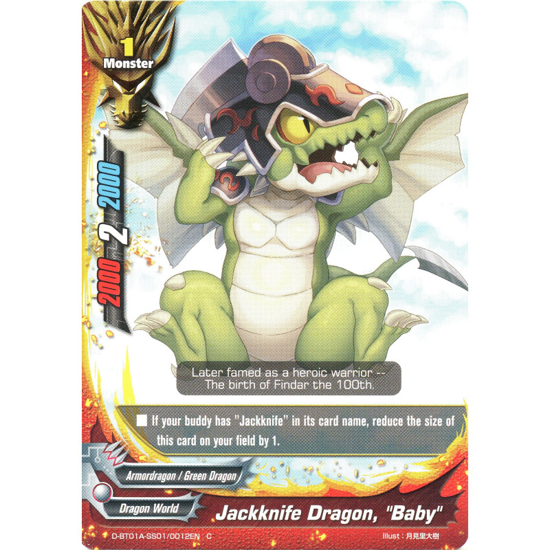 buddyfight-tcg-card-foil-d-bt01a-ss01-0012en-foil-c-jackknife-dragon-baby-buddy-rave